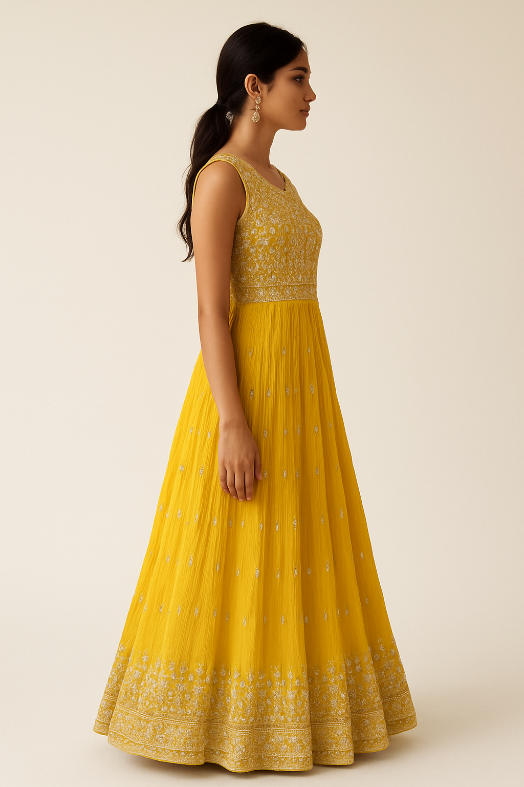 Anarkali Dress with Dupatta