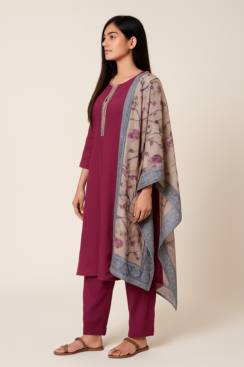 Kurti Set with Dupatta