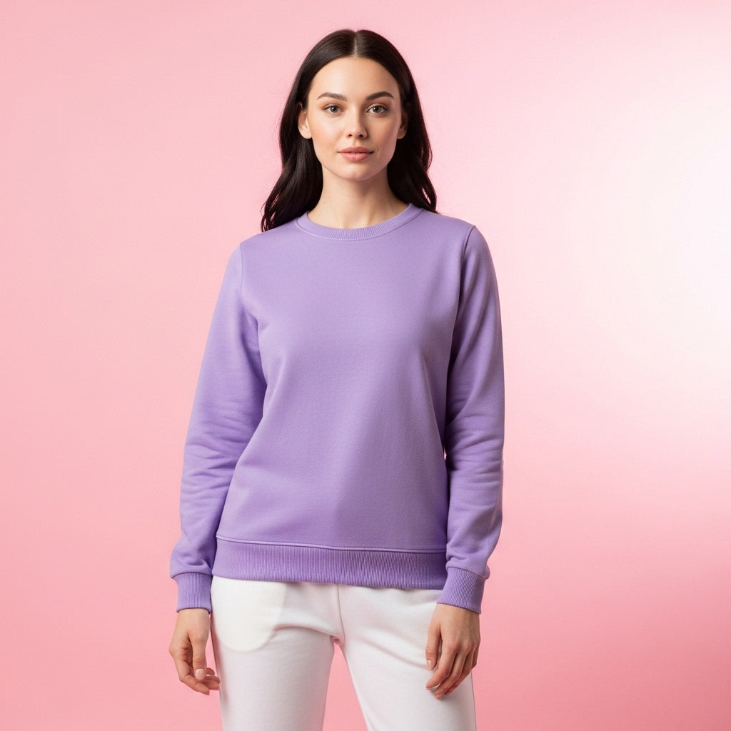 Lavender sweatshirt