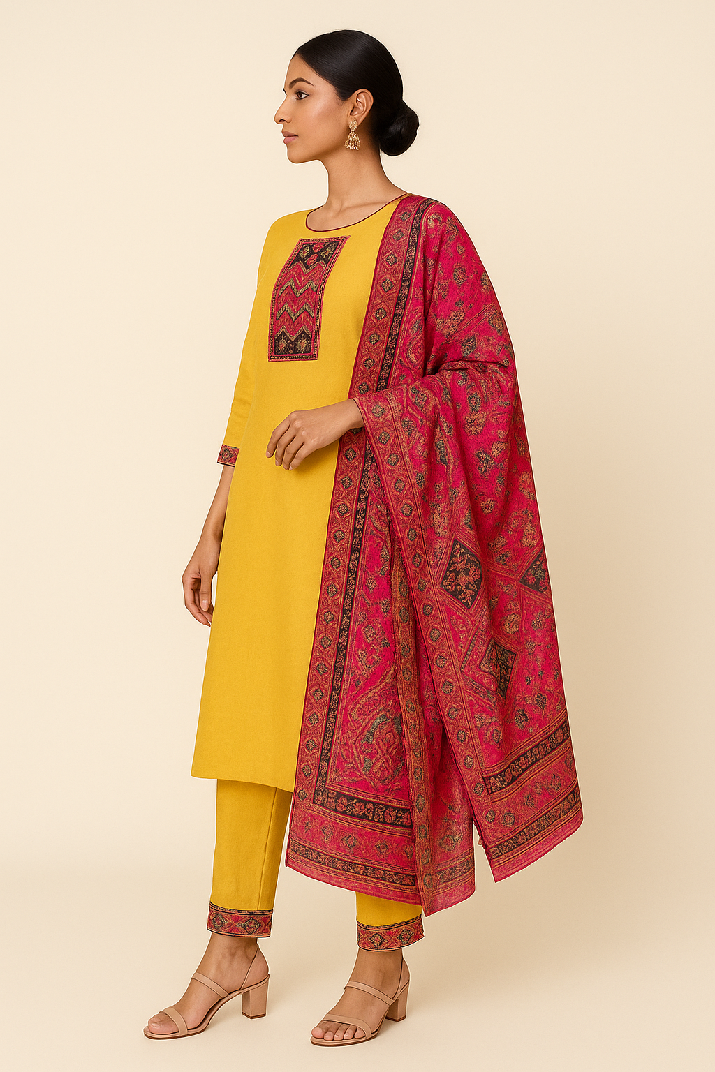 Kurti set with Dupatta