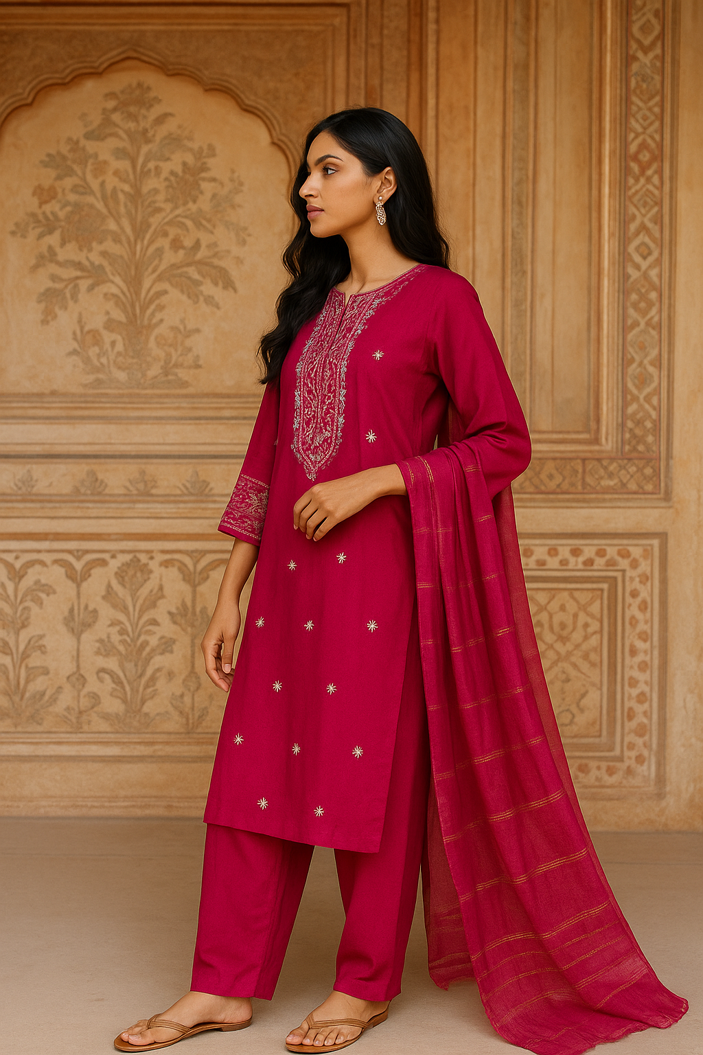 Kurti set with Dupatta
