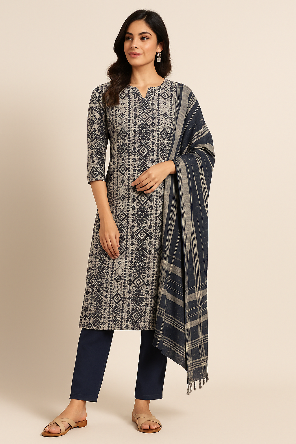 Kurti set with Dupatta