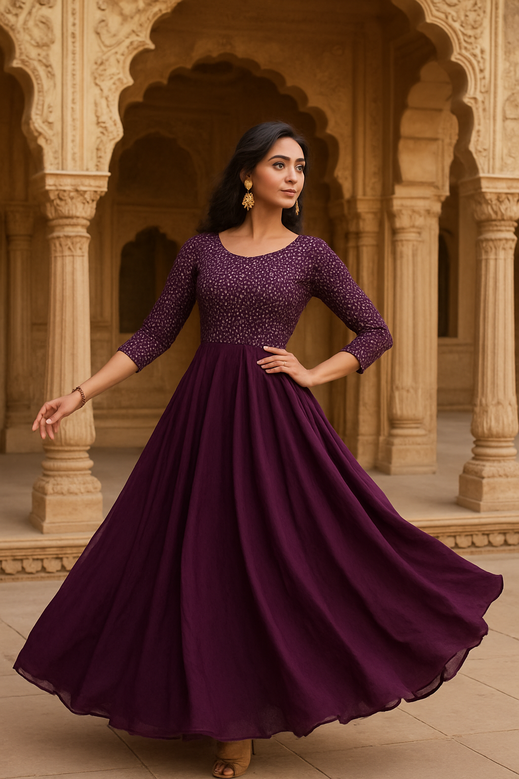 Anarkali dress