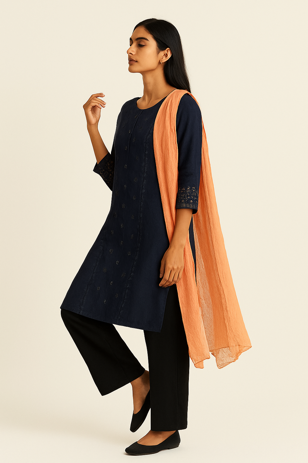 Black Kurthi set