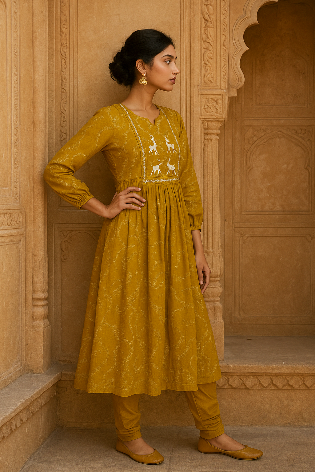 Kurti set with Dupatta