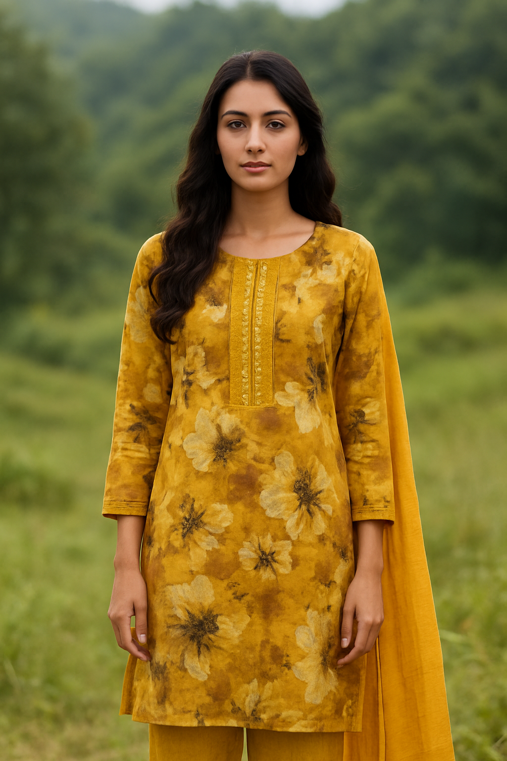 Kurti set with Dupatta