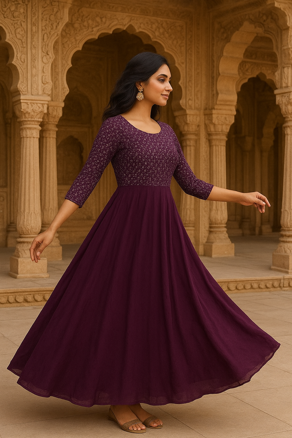 Anarkali dress