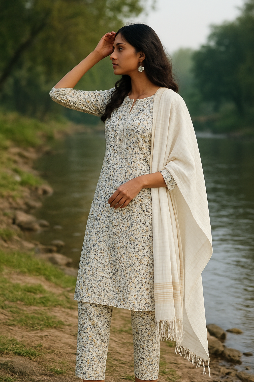 Kurti set with Dupatta