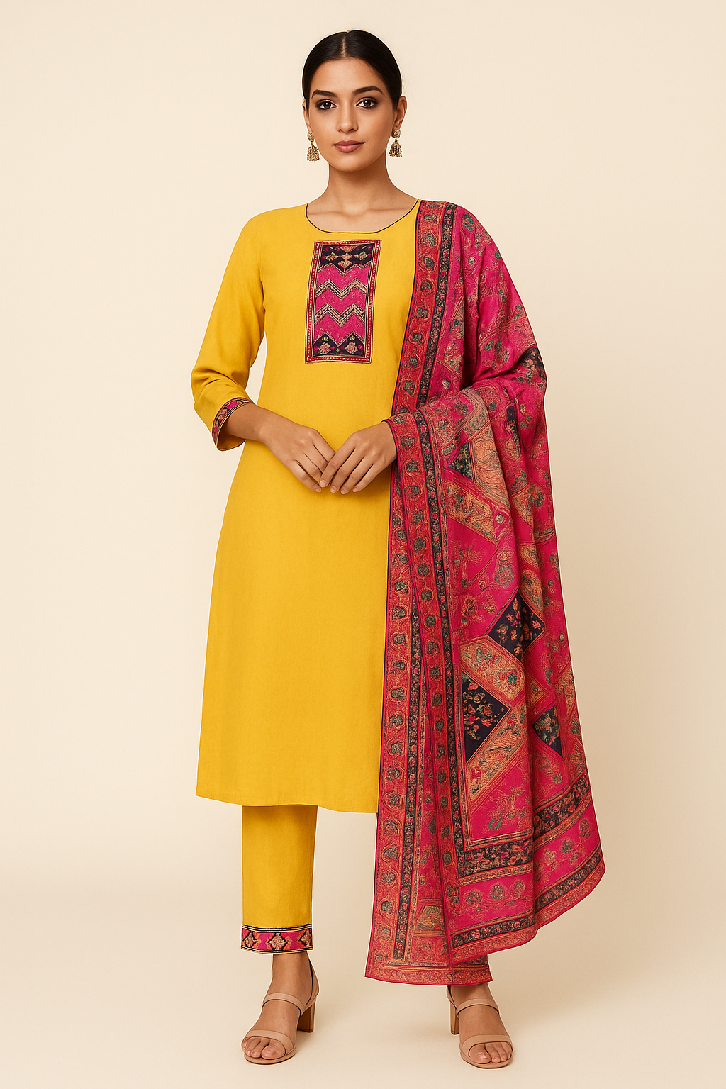 Kurti set with Dupatta