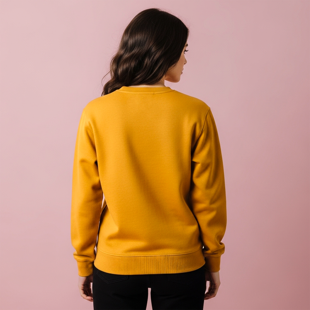 Mustard sweatshirt